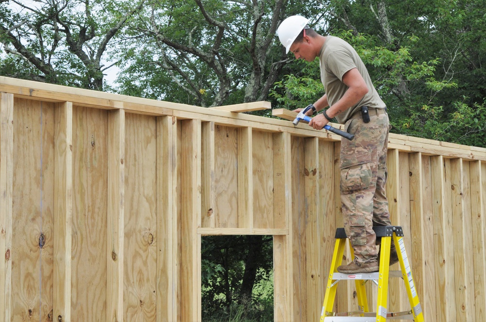 FORT DIX- US Army Reserve Warrior Exercise (WAREX) Range 12 Urban Ops