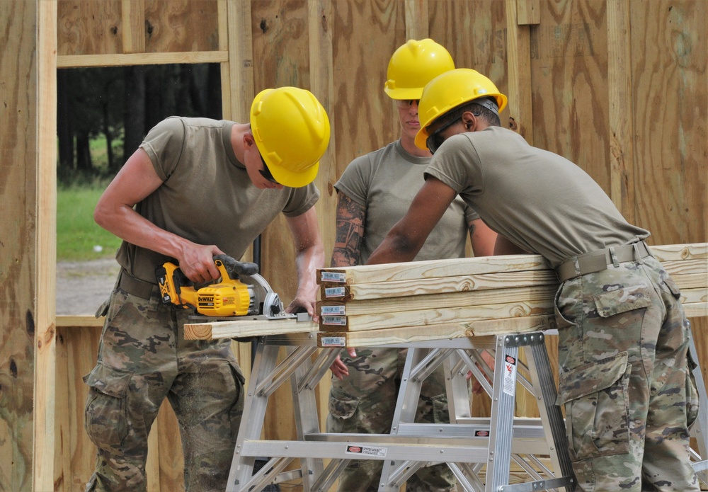 FORT DIX- US Army Reserve Warrior Exercise (WAREX) Range 12 Urban Ops