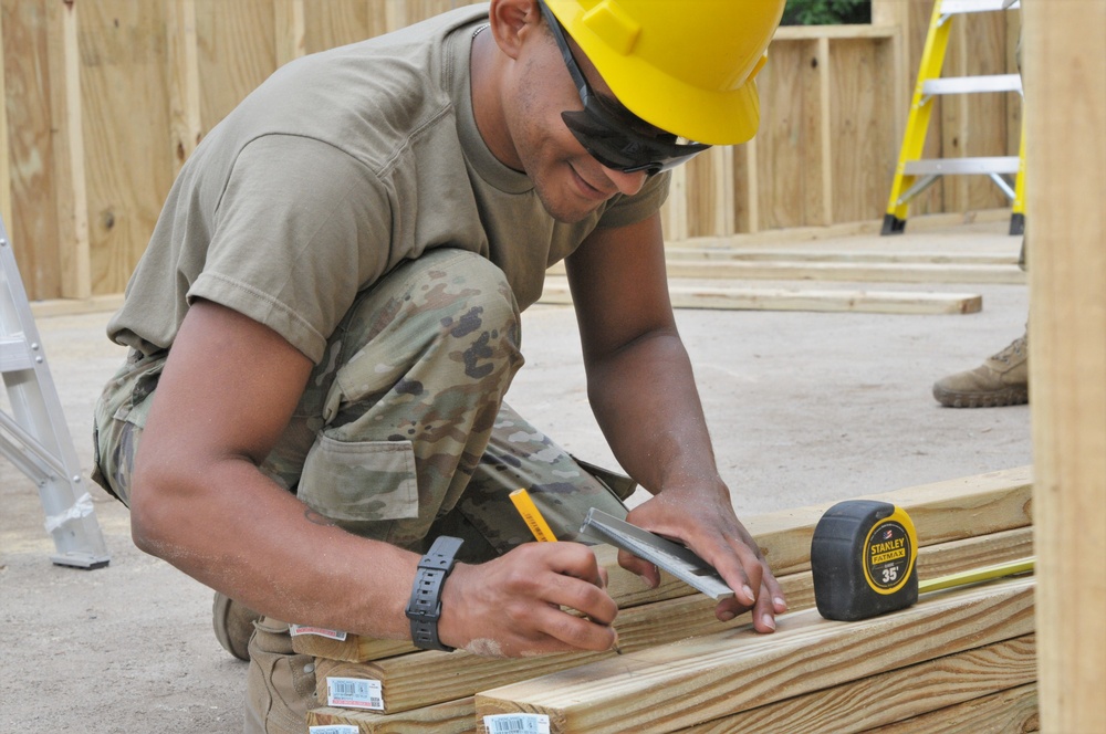 FORT DIX- US Army Reserve Warrior Exercise (WAREX) Range 12 Urban Ops