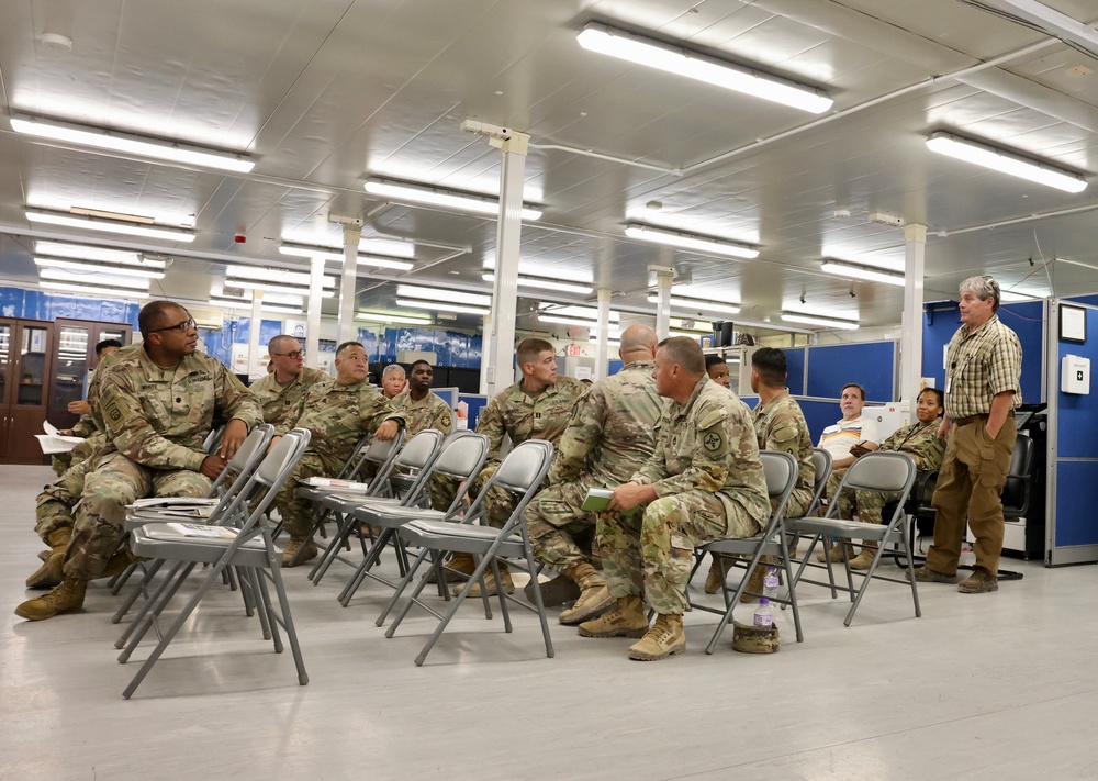 840th Transportation Battalion Conducts Rehearsal of Concept