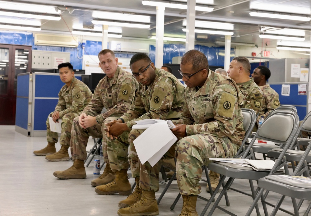 840th Transportation Battalion Conducts Rehearsal of Concept