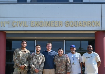 Lead the Way: Engineers restore power to JBAB