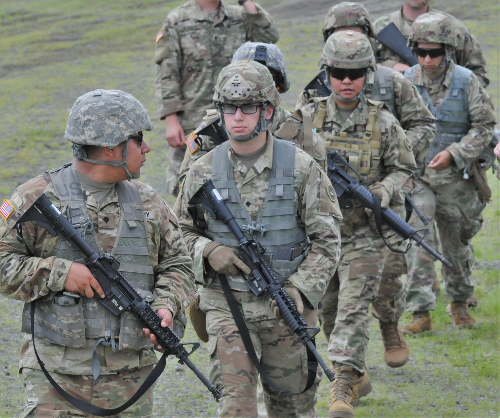 FORT DIX- US Army Reserve Warrior Exercise (WAREX) Squad Live Fire