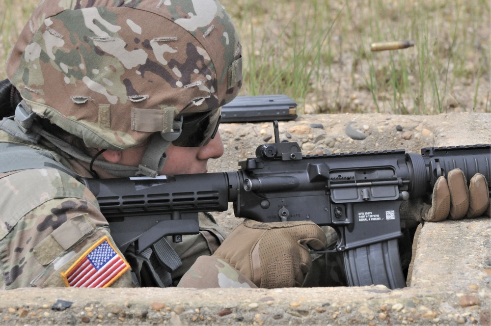 FORT DIX- US Army Reserve Warrior Exercise (WAREX) Squad Live Fire