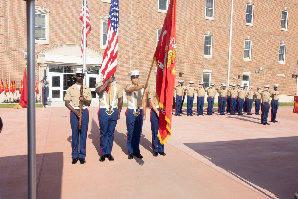 Marine Corps Embassy Security Group renames building honoring Vietnam War Marines killed in action