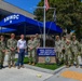 Vice Adm. Kitchener tours with Under Secretary of The Navy Erik Raven