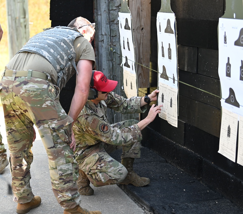 132d Civil Engineer Squadron Qualifies with M-4