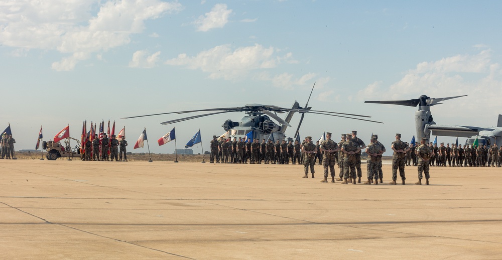 Marine Aircraft Group 16 Change of Command