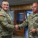 213th RSG Command Sergeant Major Recognizes 110th CSSB Soldier's Excellence with CSM Coin