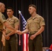 Sgt. Maj. Troy E. Black attends corporals course graduation on Marine Corps Base Quantico