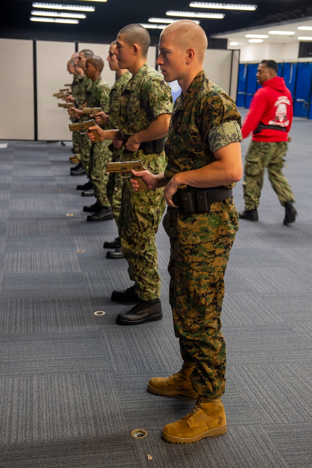 Navy Reserve Officer Training Corps (NROTC), New Student Indoctrination (NSI) Cycle 3 Weapons Familiarization