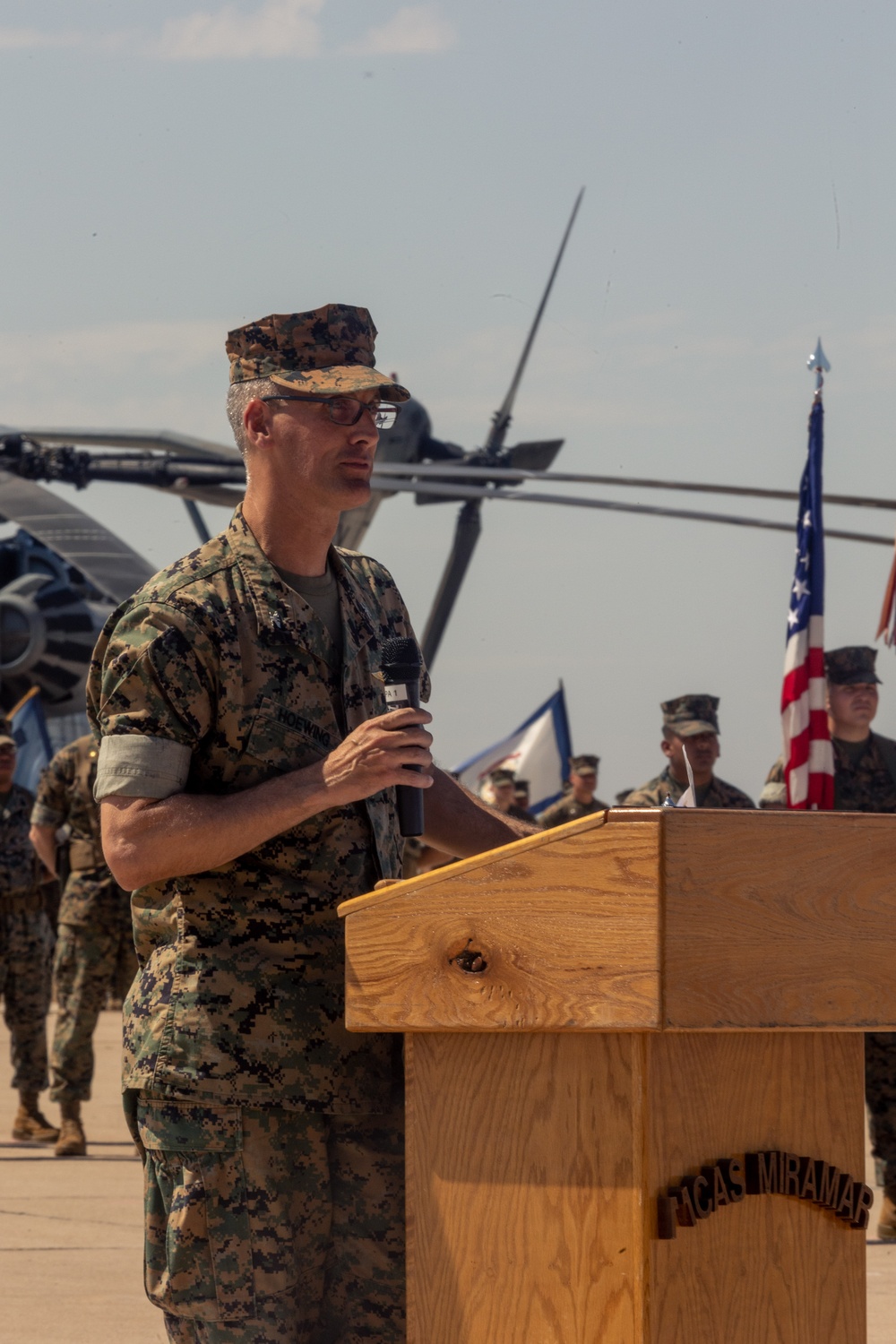 Marine Aircraft Group 16 Change of Command