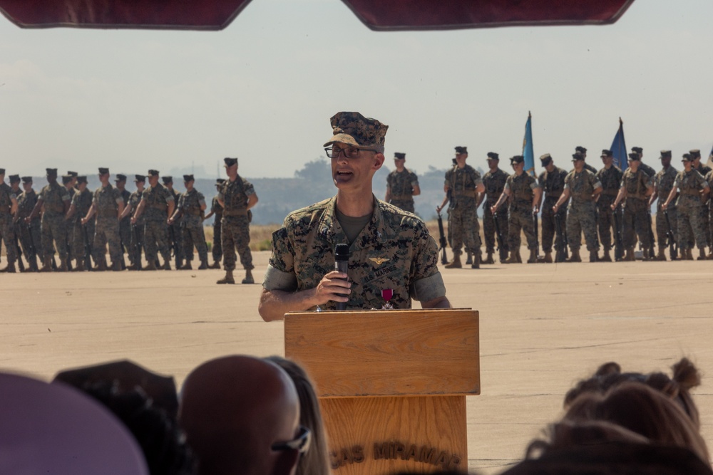 Marine Aircraft Group 16 Change of Command