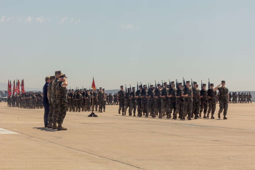 Marine Aircraft Group 16 Change of Command