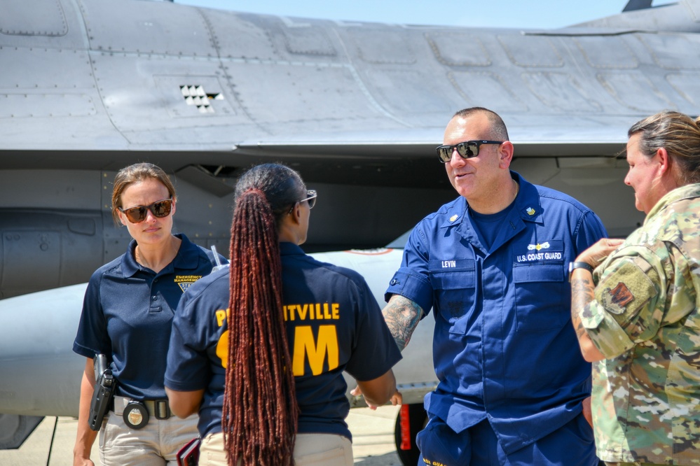 177th Fighter Wing Hosts Aircraft Accident and Support Agreement Exercise