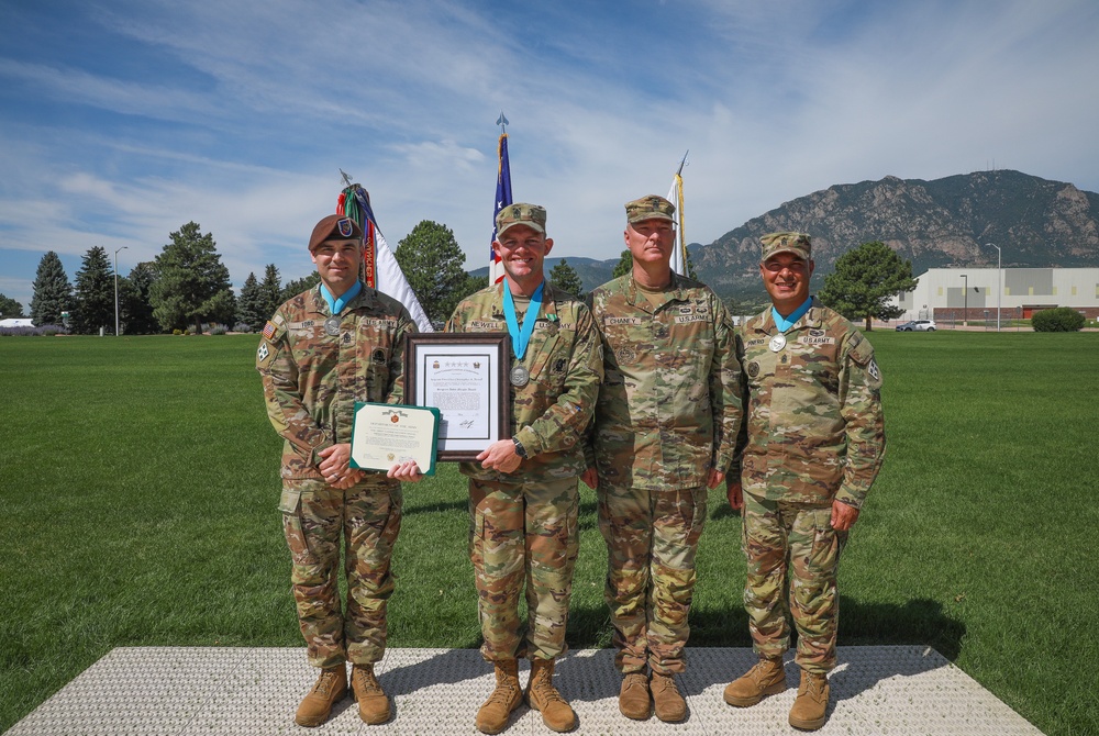 1st Sgt. Christopher Newell's Induction into The Sergeant Audie Murphy Club