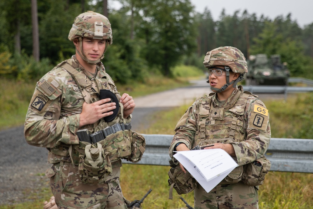 USAREUR-AF Best Squad Competition Call For Fire 2023