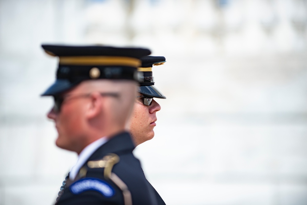 Italian Prime Minister Giorgia Meloni Visits Arlington National Cemetery