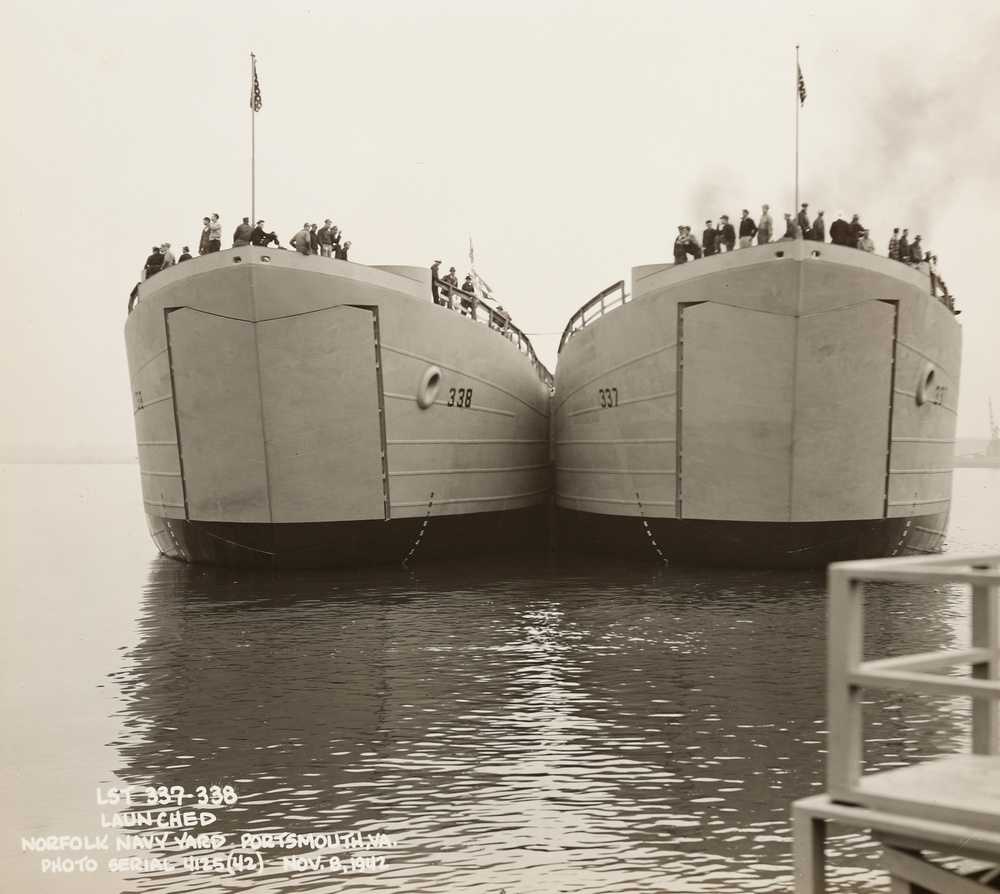 Our Yard History: 10 Norfolk Navy Yard Landing Ships Went to Normandy