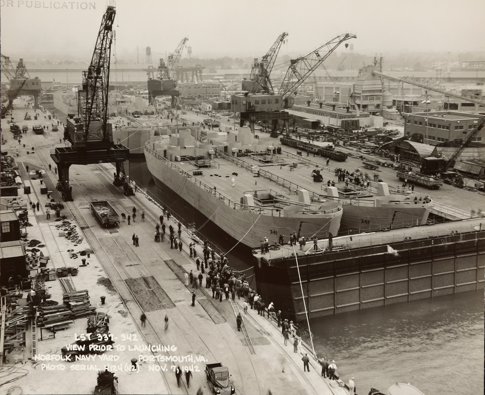 Our Yard History: 10 Norfolk Navy Yard Landing Ships Went to Normandy