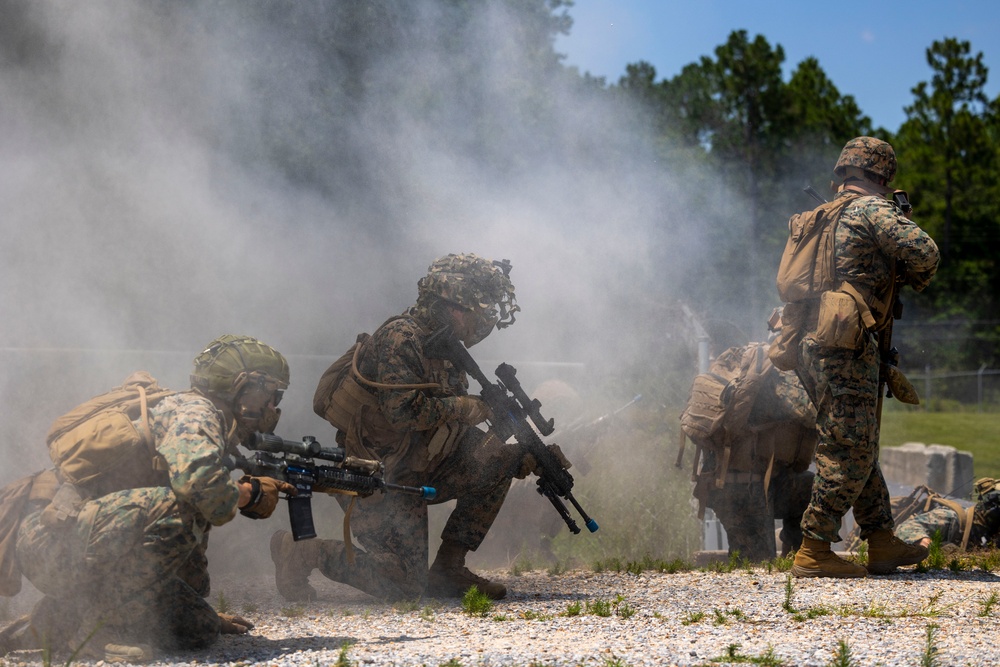 MARFORRES battalion conducts raid training during Exercise Raven