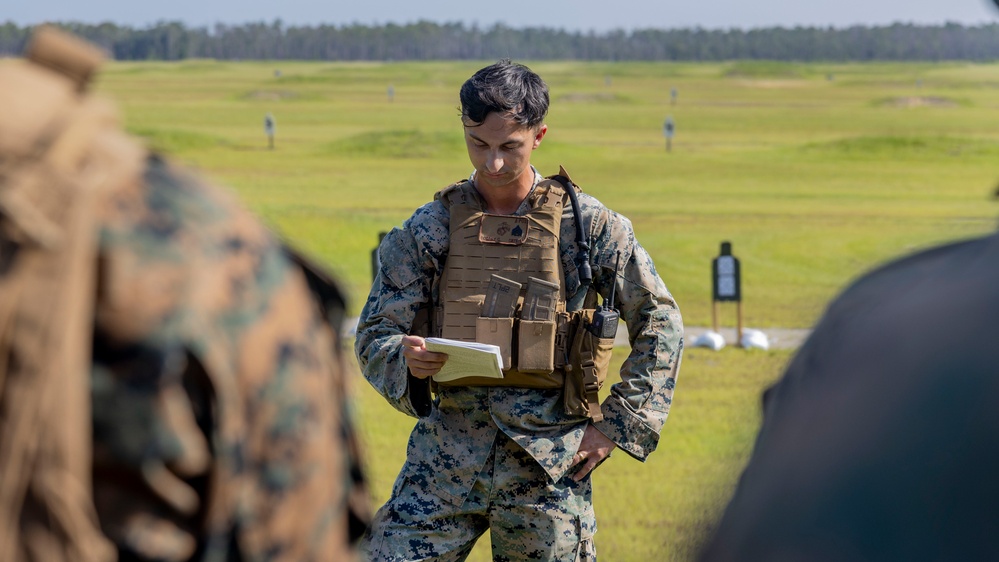 Midshipmen Conduct Rifle Range