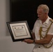 Commodore Readwin presents award to F35-B Pilot