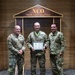 1st. Sgt. Tucker Awarded Order of St. Maurice Centurion Medallion