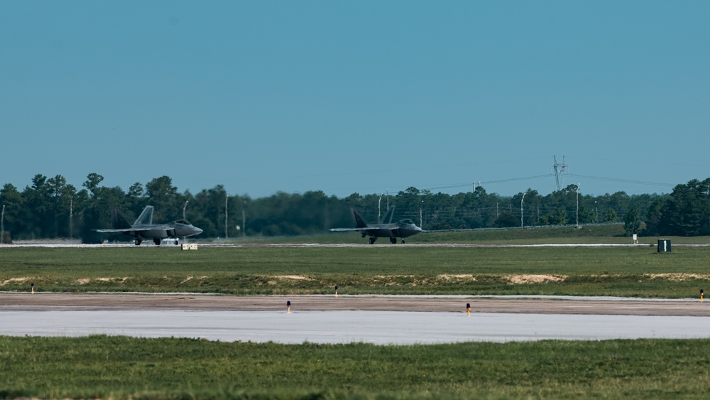 Tyndall's last F-22 Raptors