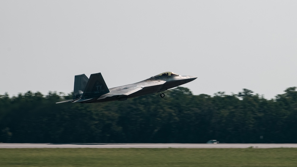 Tyndall's last F-22 Raptors