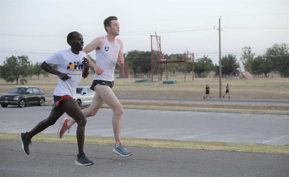 Fort Cavazos Army 10-Miler Competition Team Training