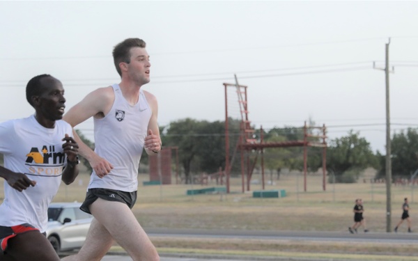 Fort Cavazos Army 10-Miler Competition Team Training