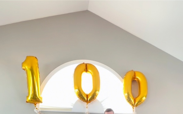 NRC St. Louis Sailors Celebrate WWII-Era Sailor's 100th Birthday