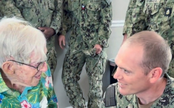 NRC St. Louis Celebrates WWII-Era Sailor's 100th Birthday