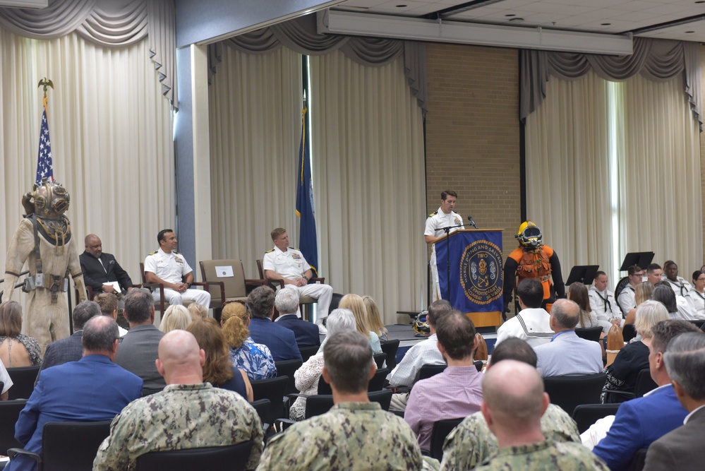 MDSU 2 host change of command ceremony