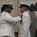 U.S. Navy Chief Wendell Tabios receives a Navy and Marine Corps Commendation Medal