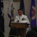 U.S. Navy Chief Wendell Tabios receives a Navy and Marine Corps Commendation Medal