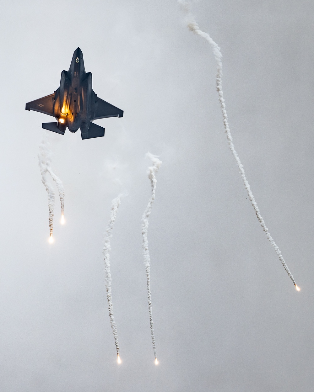 The F-35 Demo Team Performs Over South Beach in Miami, FL