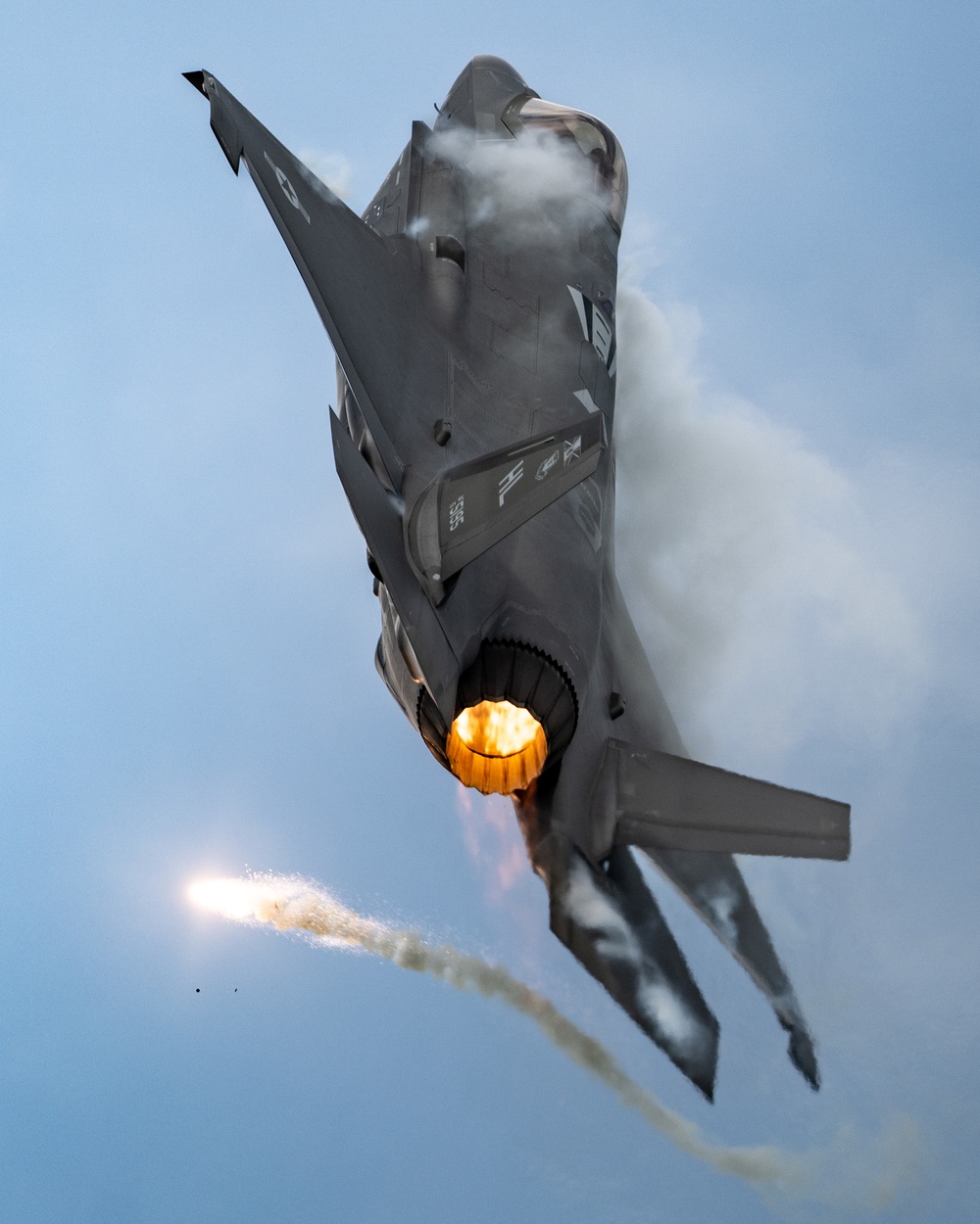 The F-35 Demo Team Performs Over South Beach in Miami, FL