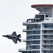 The F-35 Demo Team Performs Over South Beach in Miami, FL