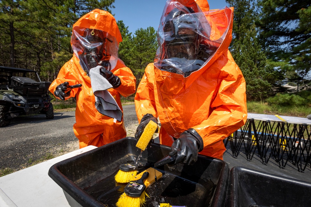 21st WMD-CST trains at NJ Task Force 1 Training Facility