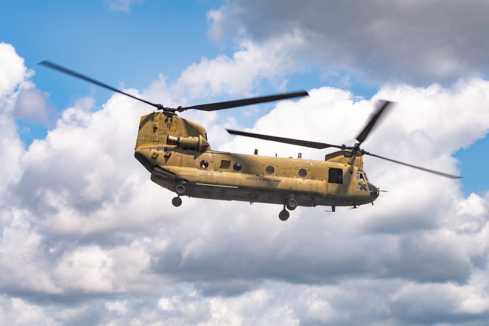 Helo-Casting at Fort McCoy