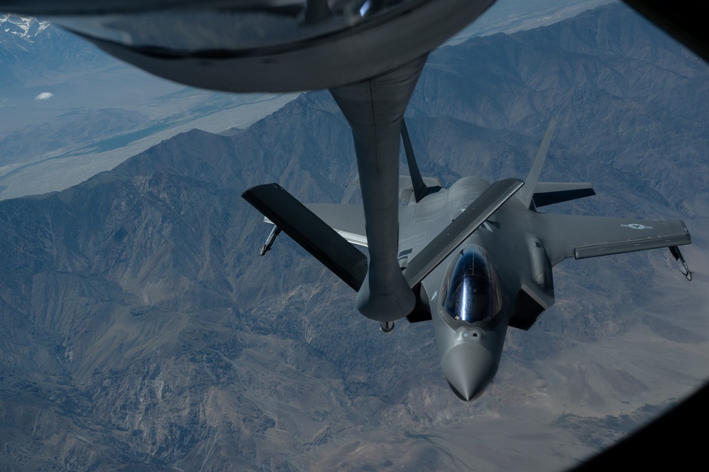 Red Flag-Nellis 23-3 red air refueler mission