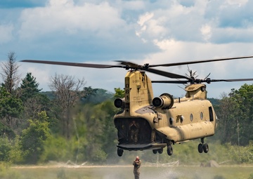 Helo-Casting at Fort McCoy