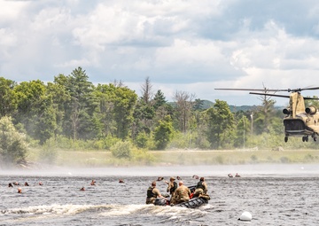 Helo-Casting at Fort McCoy