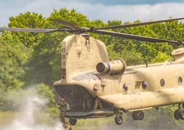Helo-Casting at Fort McCoy