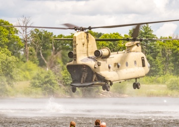 Helo-Casting at Fort McCoy