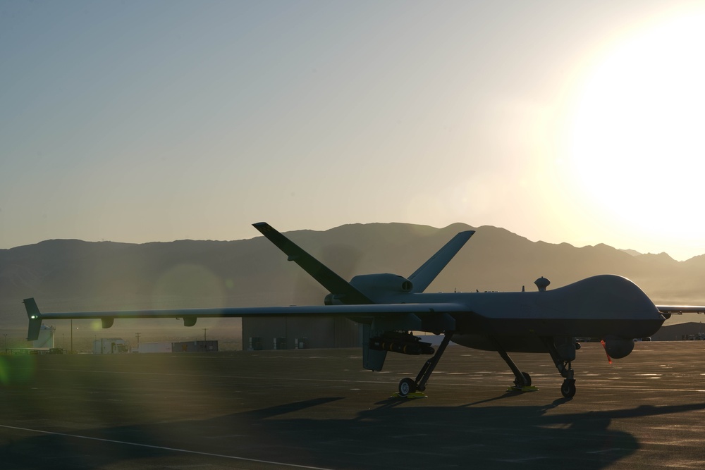 Air Force MQ-9A Reaper used in Marine Corps exercise