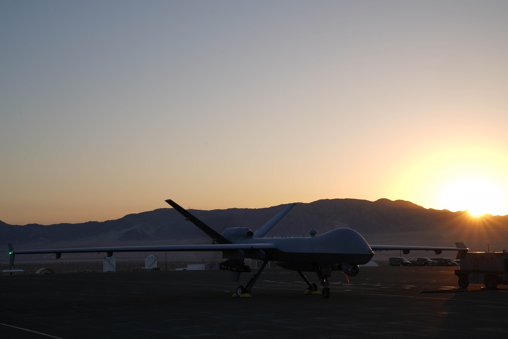 Air Force MQ-9A Reaper used in Marine Corps exercise