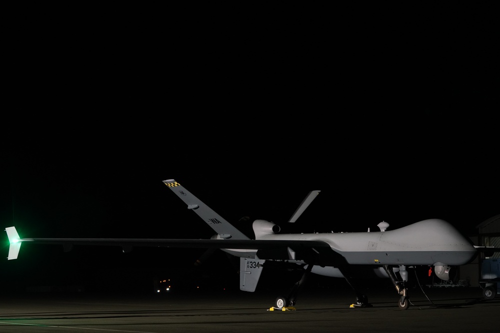 Air Force MQ-9A Reaper used in Marine Corps exercise